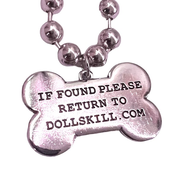 DOLLS KILL | NWT DOG BONE NECKLACE - Picture 5 of 5
